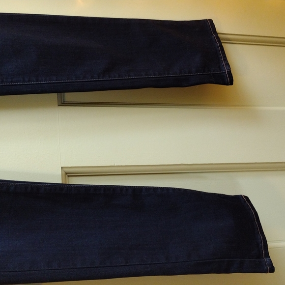 Women's Paige Skyline Skinny size 26 denim clean dark wash - Picture 3 of 13